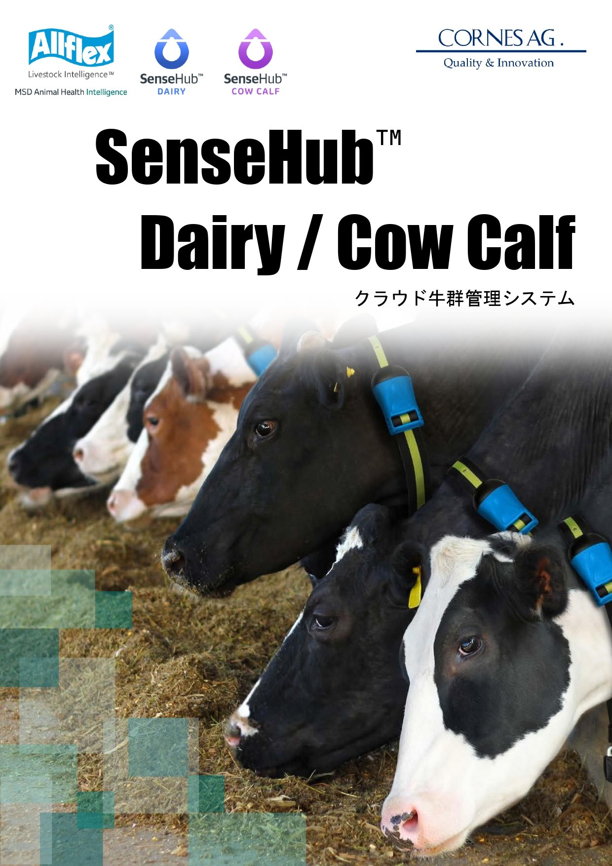 クラウド牛群管理システム　センスハブ