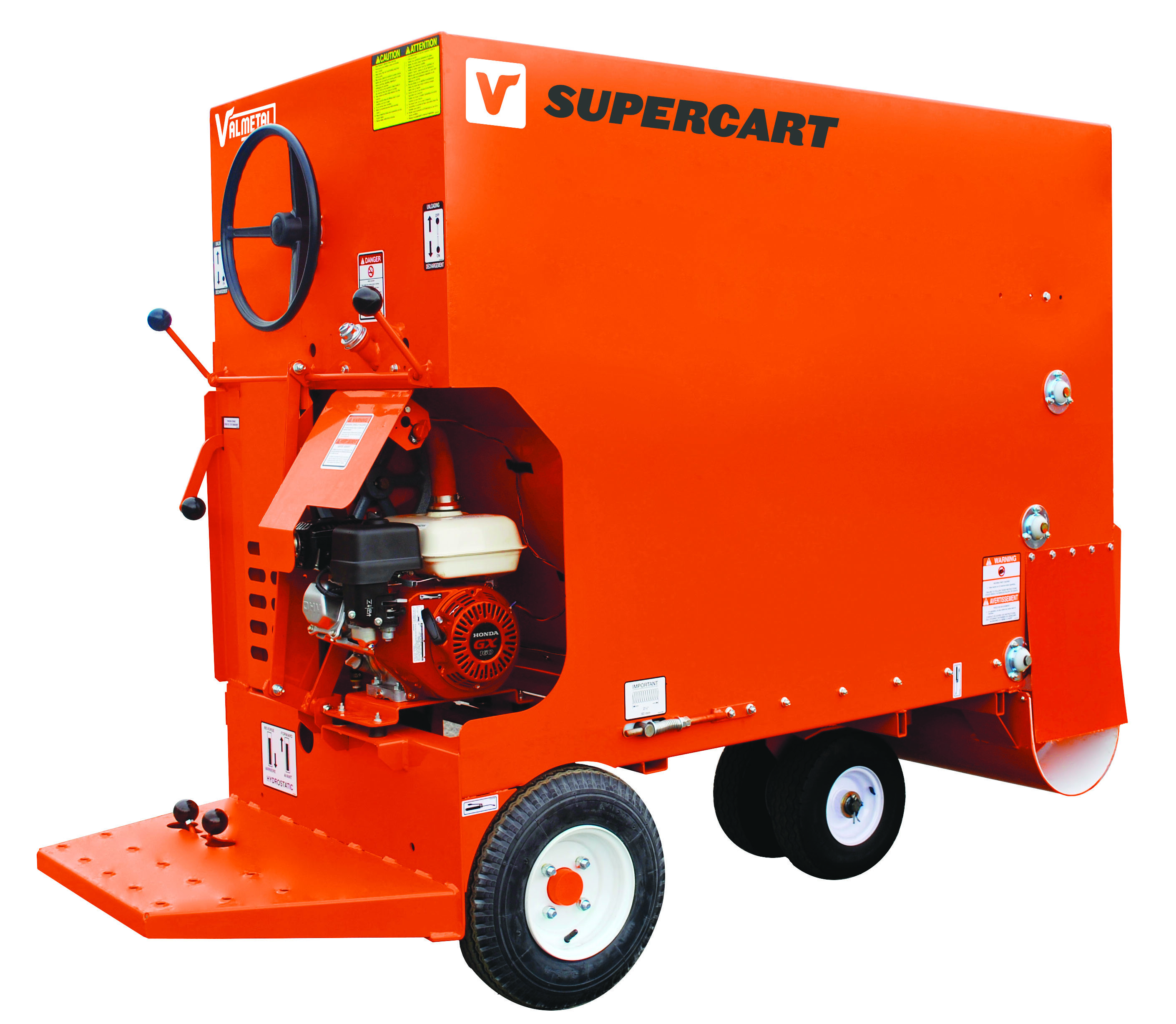 仕様：エンジン式給餌車Supercart - 製品情報 | 株式会社